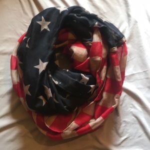 American flag infinity scarf